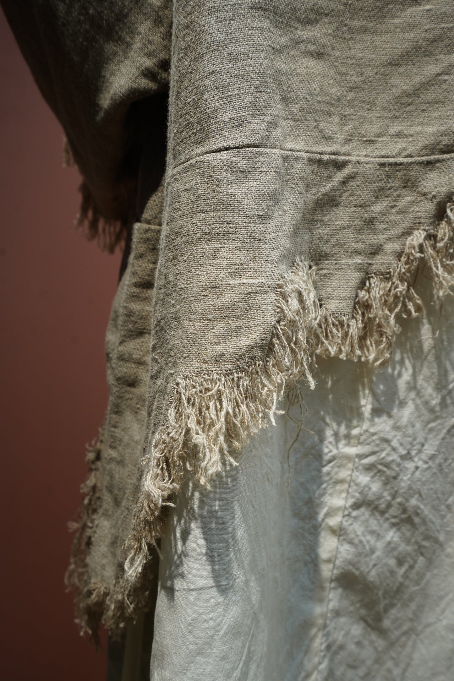 Fujimoto Faded Anorak Coat (Natural)