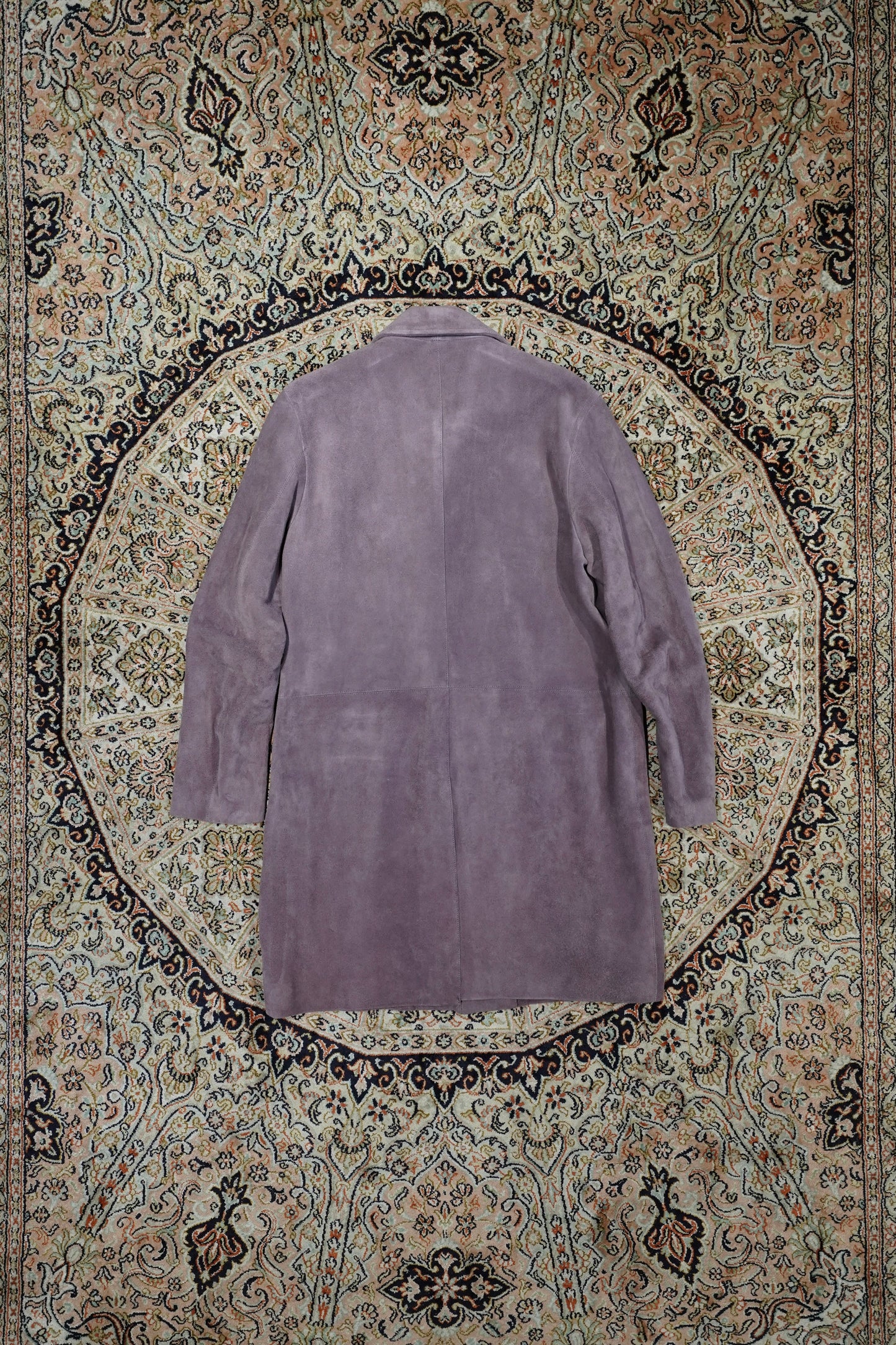 SUGARHILL SUEDE LEATHER COAT (PURPLE)