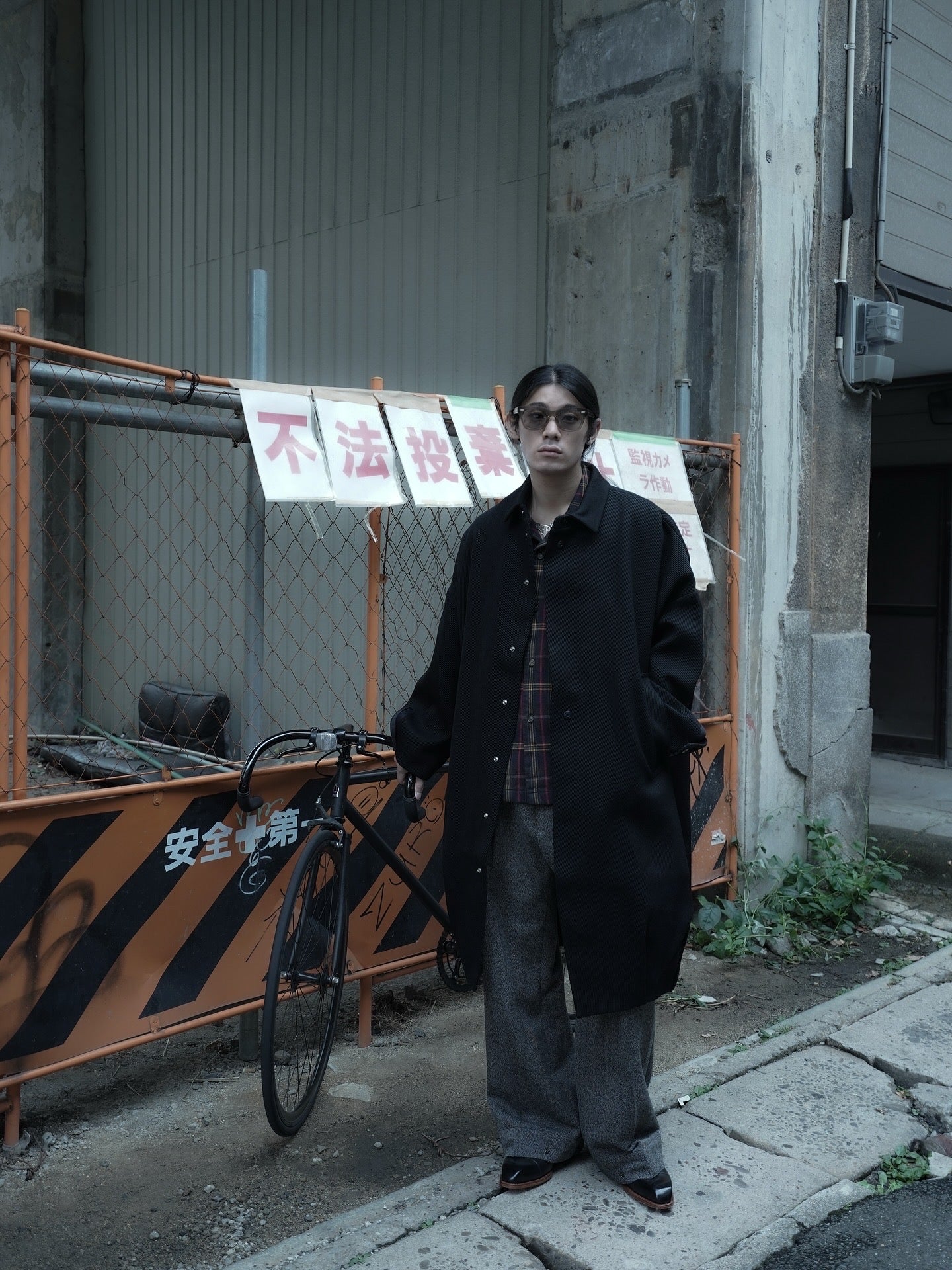 Omar Afridi BALOONED COCOON COAT (BLACK)