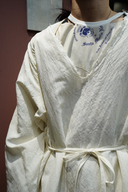 Fujimoto Faded Anorak Coat (Natural)