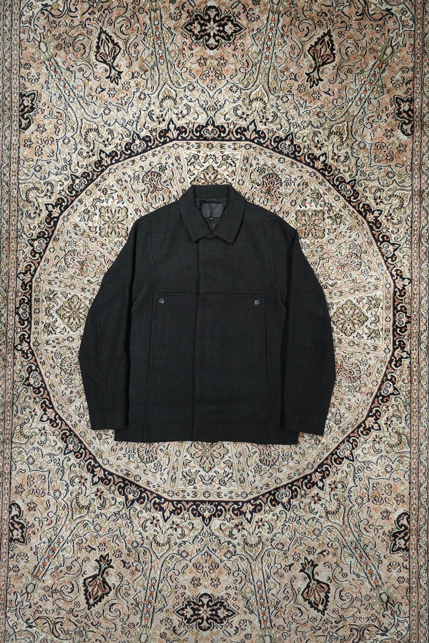 Omar Afridi NOVA OVERCOAT (CHARCOAL GREY)