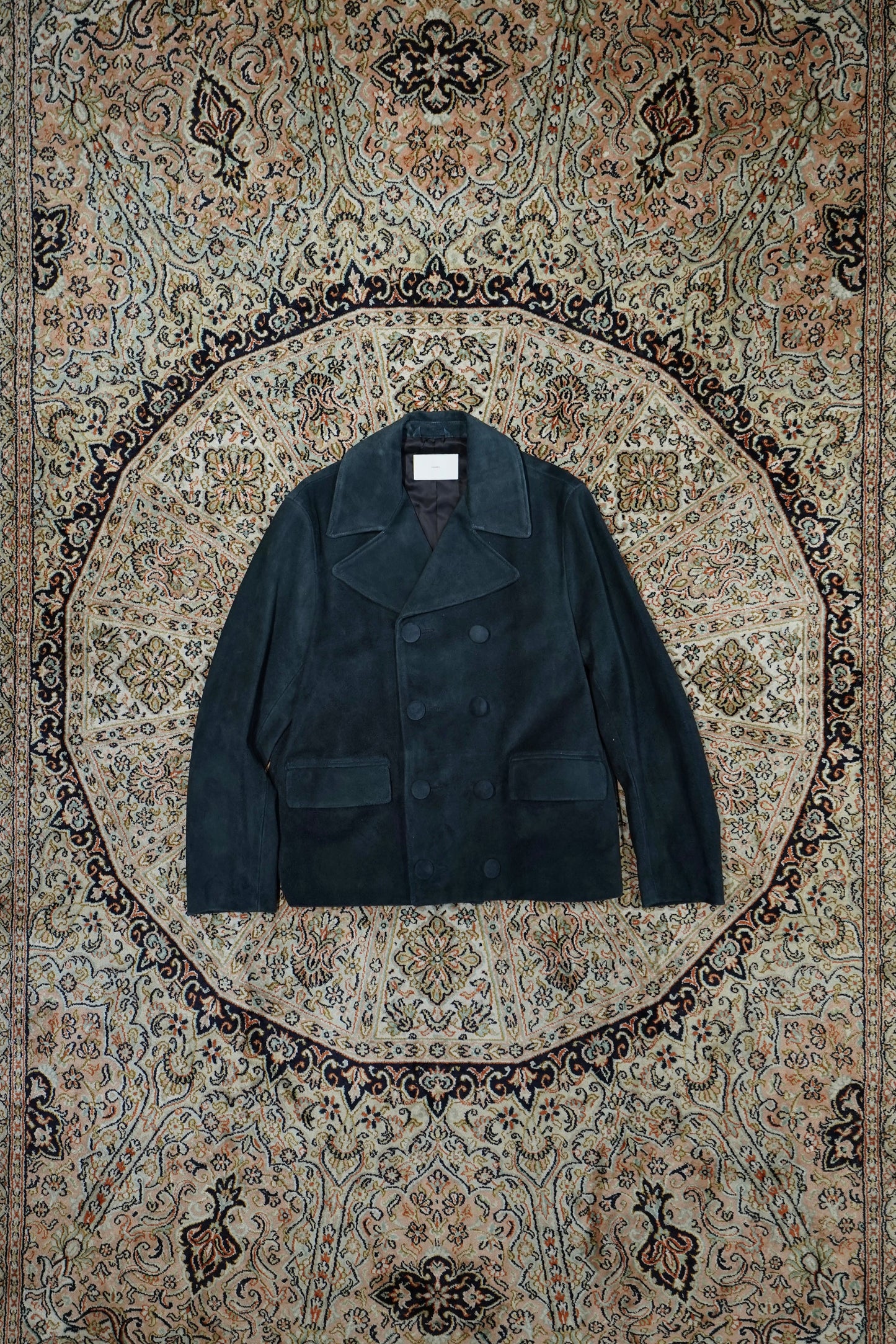 SUGARHILL SUEDE LEATHER BLOUSON (DARK NAVY)