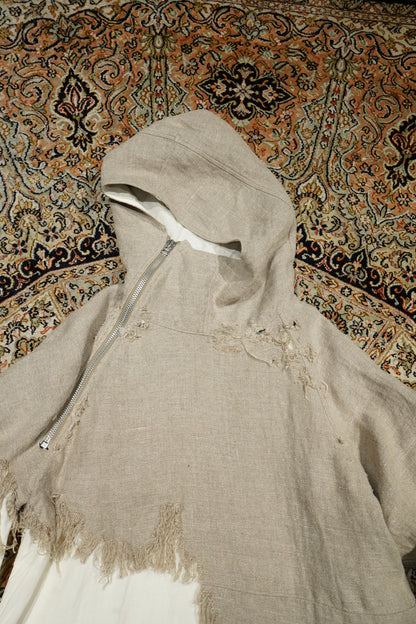 Fujimoto Faded Anorak Coat (Natural)