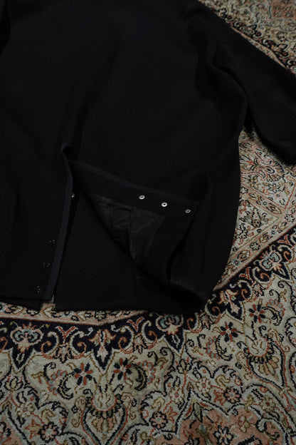 Omar Afridi BALOONED COCOON COAT (BLACK)