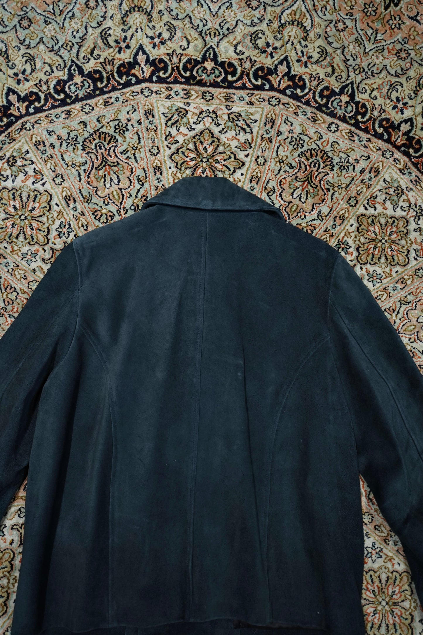 SUGARHILL SUEDE LEATHER BLOUSON (DARK NAVY)