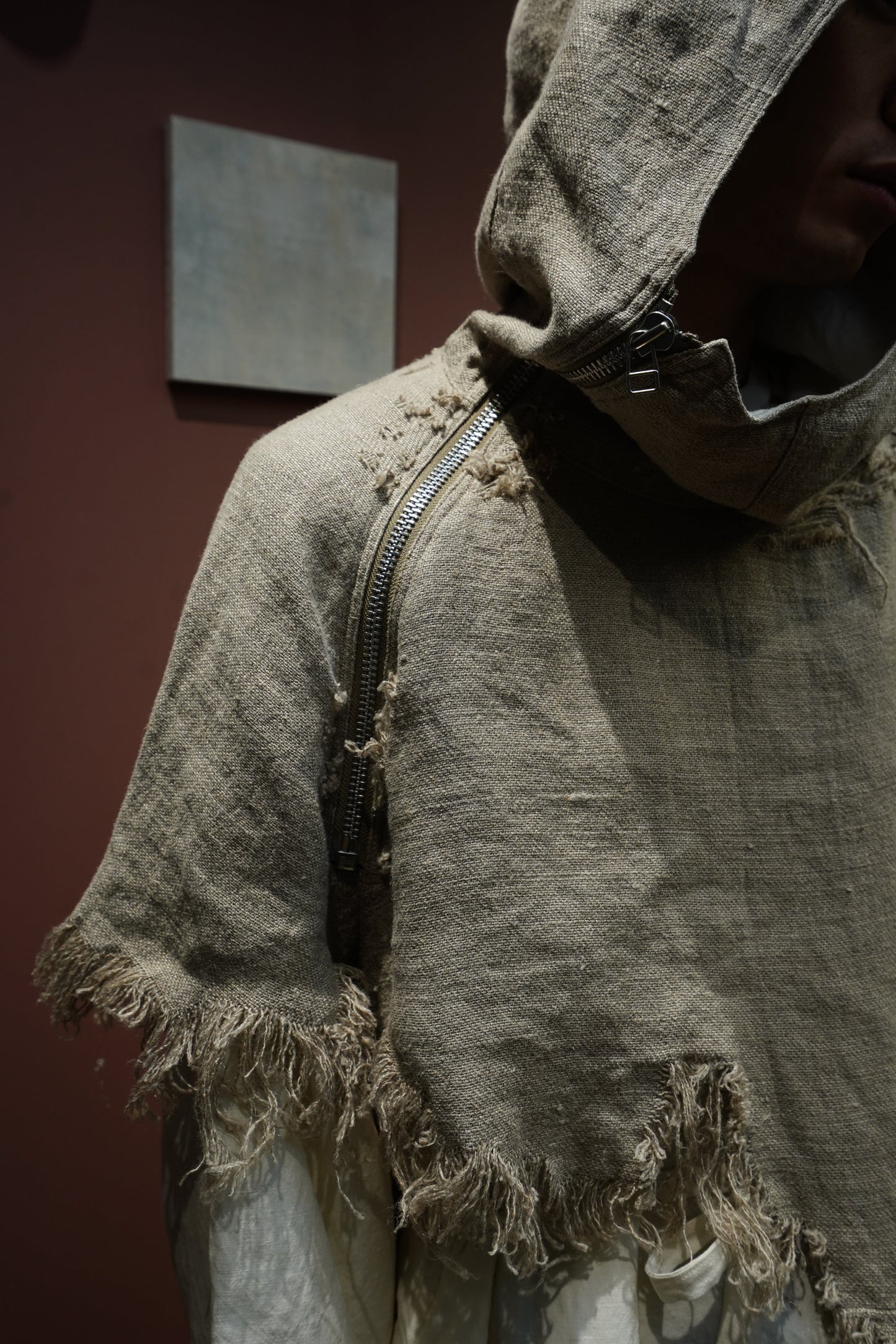 Fujimoto Faded Anorak Coat (Natural)