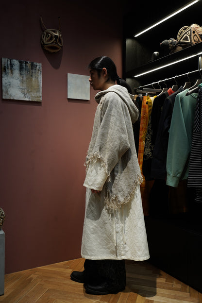 Fujimoto Faded Anorak Coat (Natural)