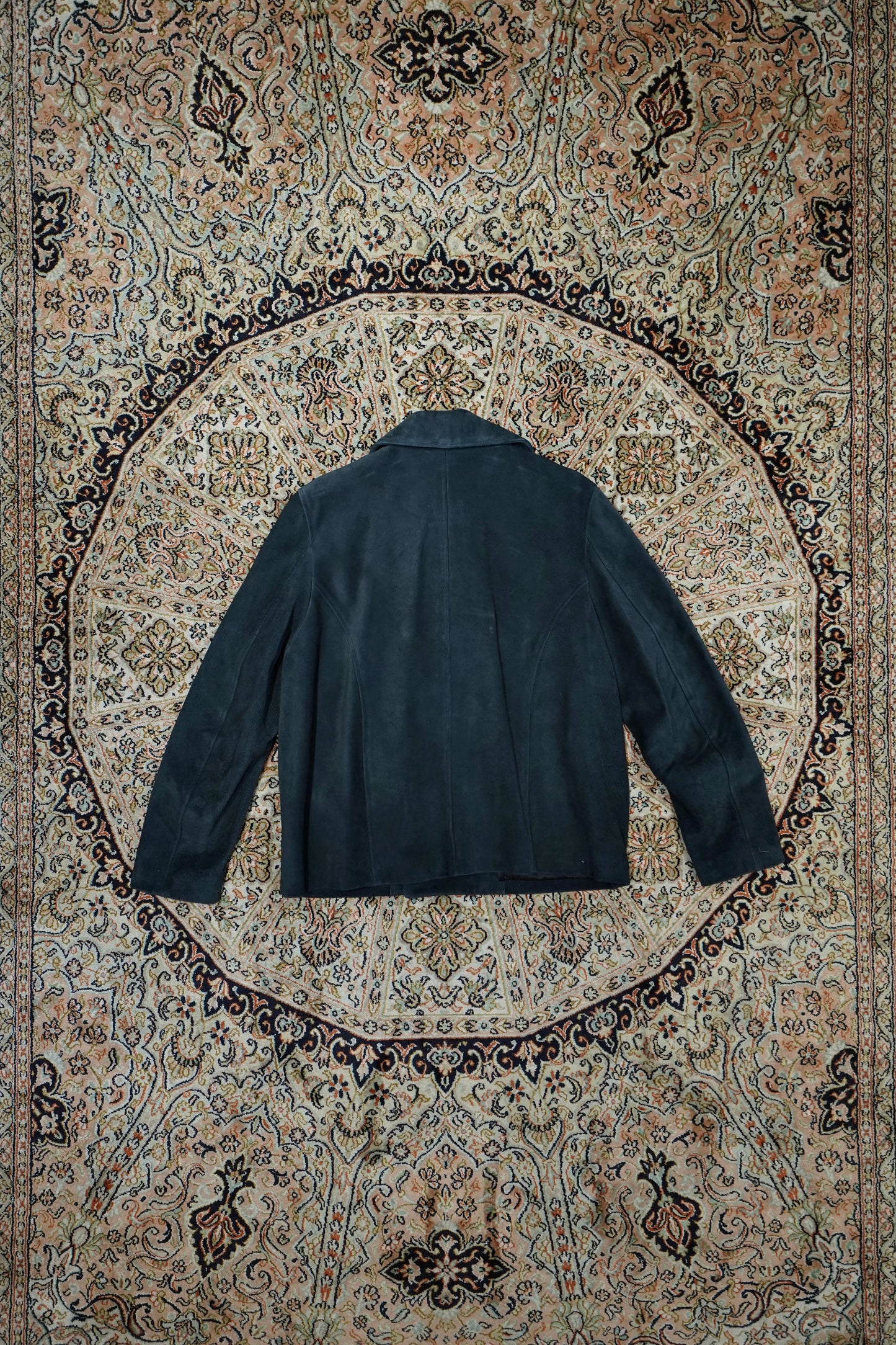 SUGARHILL SUEDE LEATHER BLOUSON (DARK NAVY)