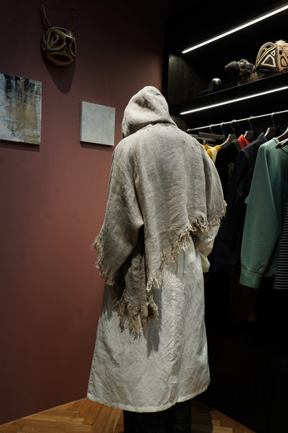 Fujimoto Faded Anorak Coat (Natural)