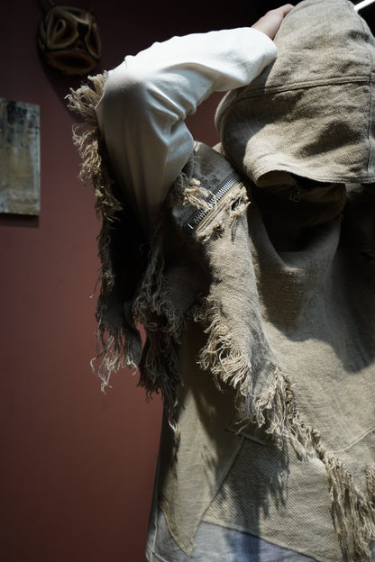 Fujimoto Faded Anorak Coat (Natural)