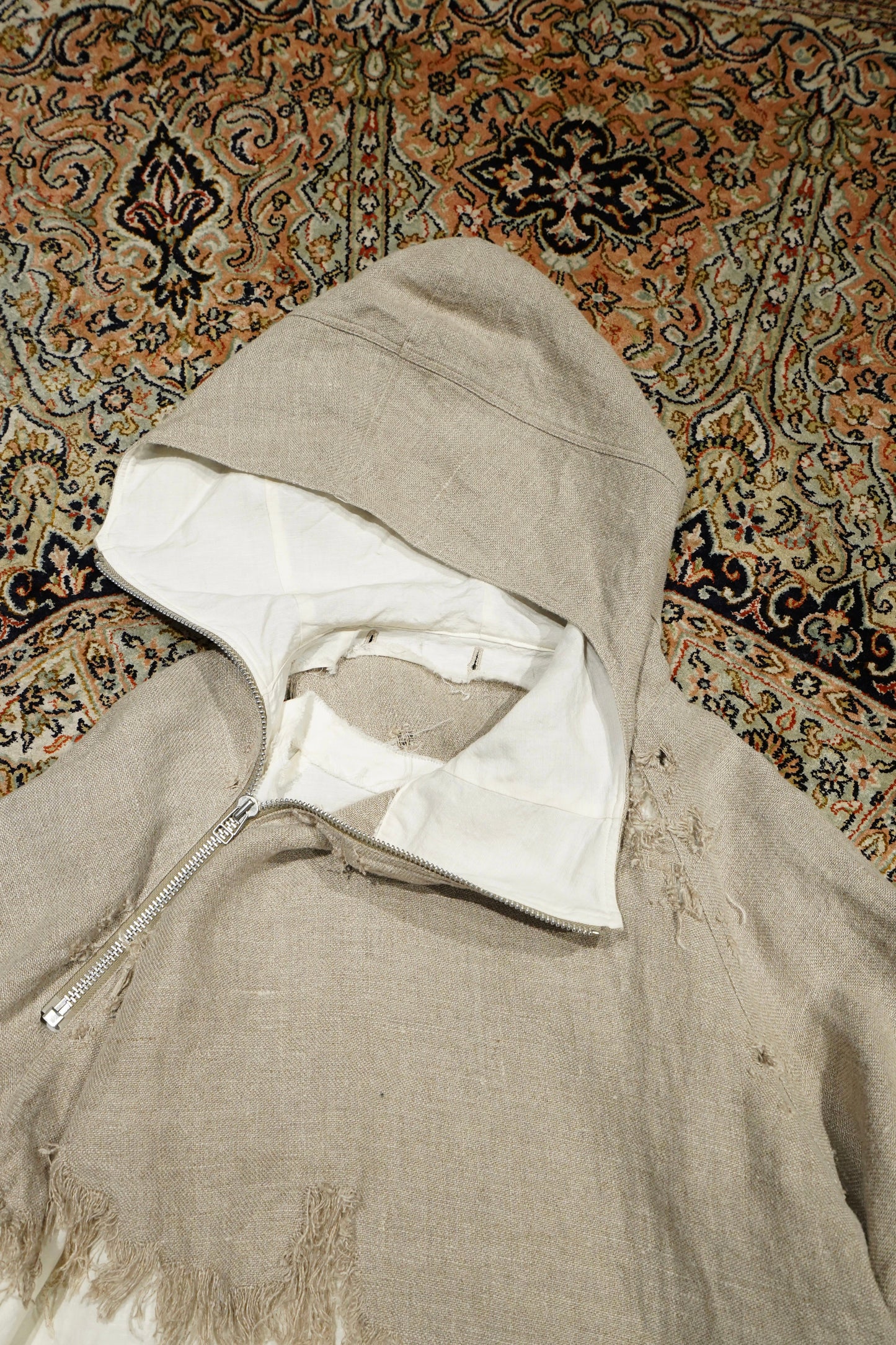 Fujimoto Faded Anorak Coat (Natural)