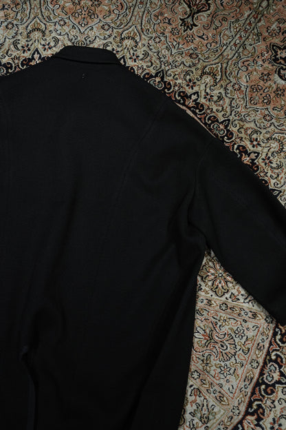 Omar Afridi BALOONED COCOON COAT (BLACK)
