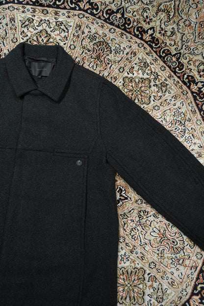 Omar Afridi NOVA OVERCOAT (CHARCOAL GREY)