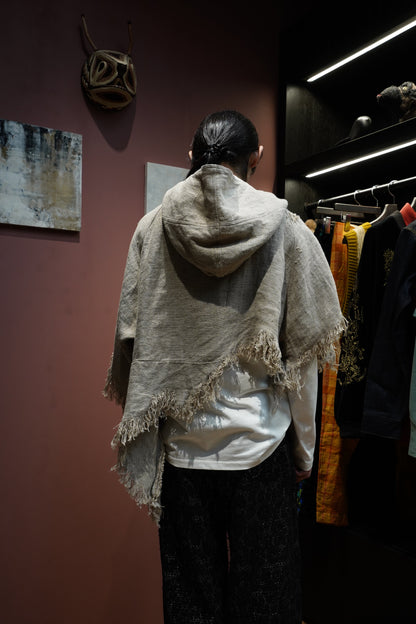 Fujimoto Faded Anorak Coat (Natural)