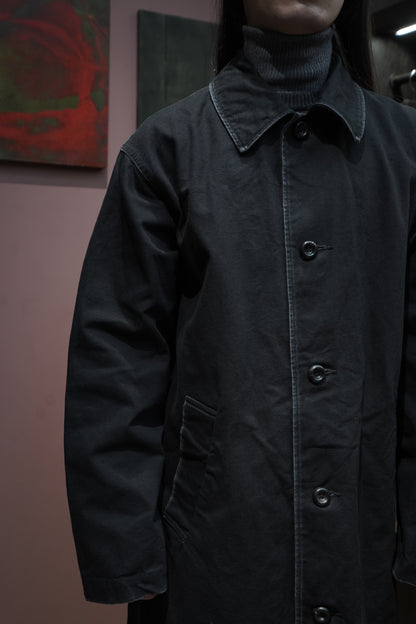 Fujimoto Lined Single Coat (BLACK)