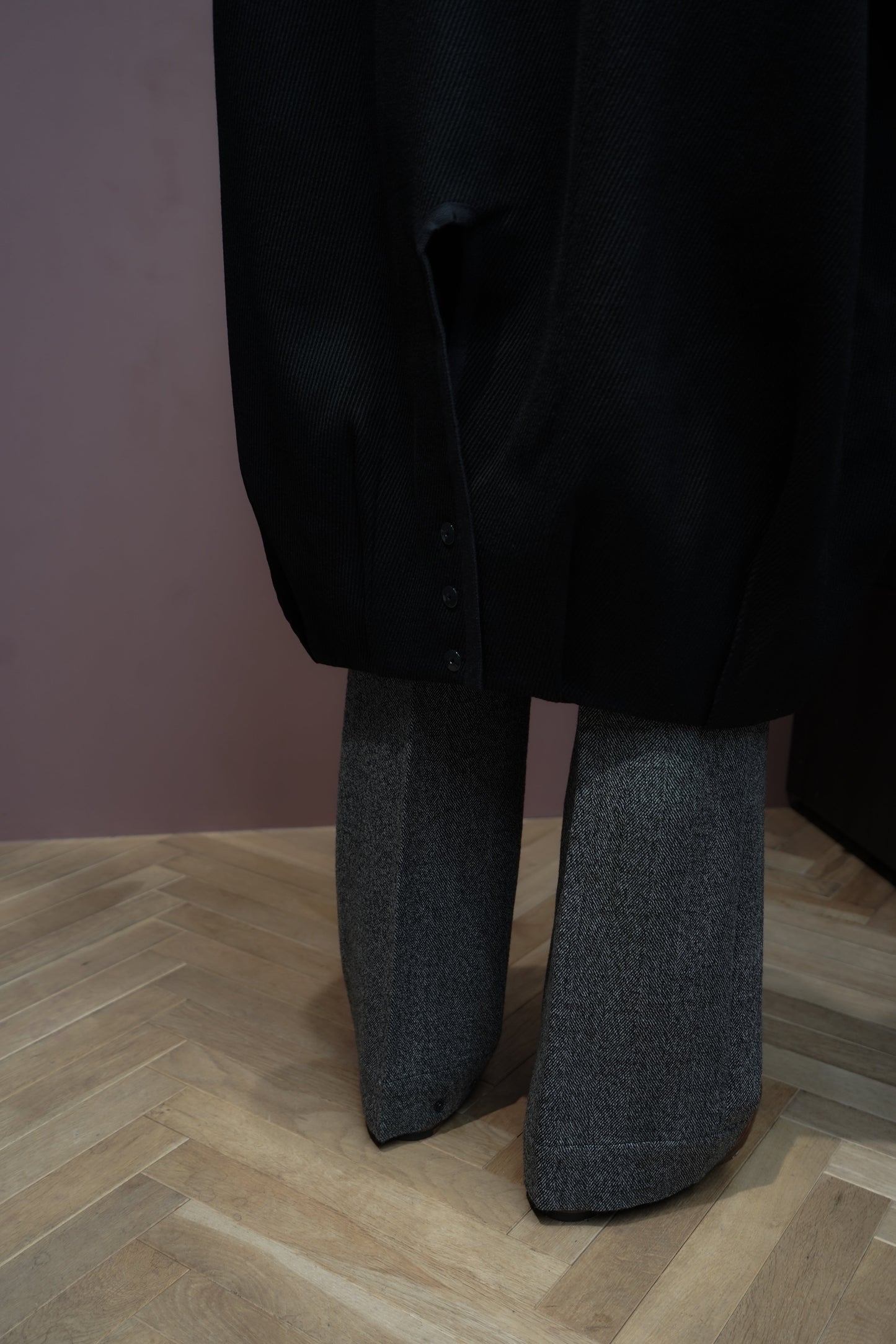 Omar Afridi BALOONED COCOON COAT (BLACK)