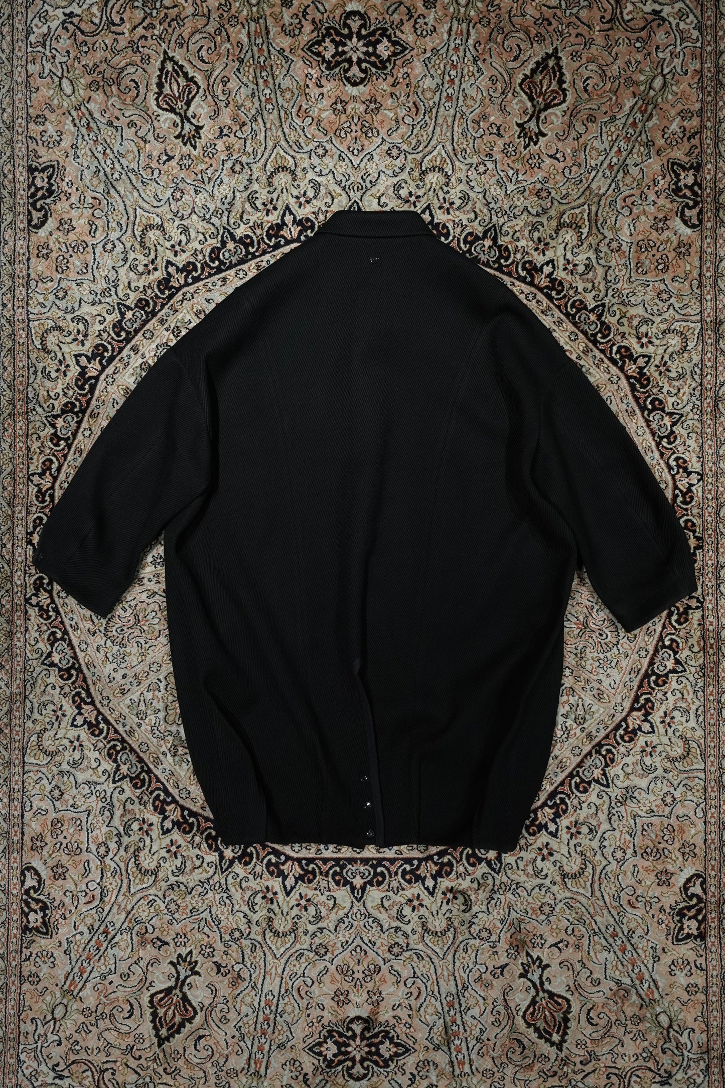 Omar Afridi BALOONED COCOON COAT (BLACK)