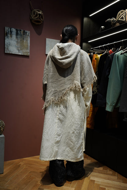 Fujimoto Faded Anorak Coat (Natural)