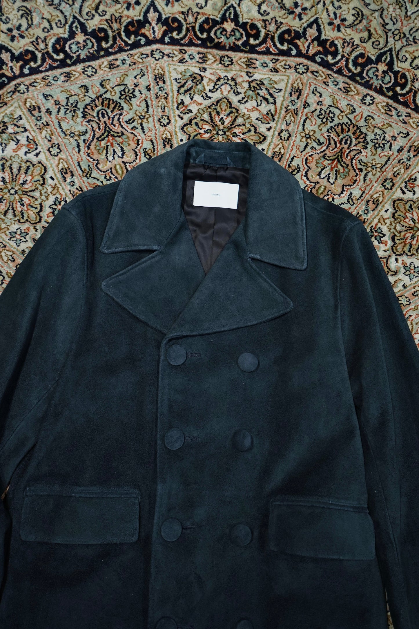 SUGARHILL SUEDE LEATHER BLOUSON (DARK NAVY)