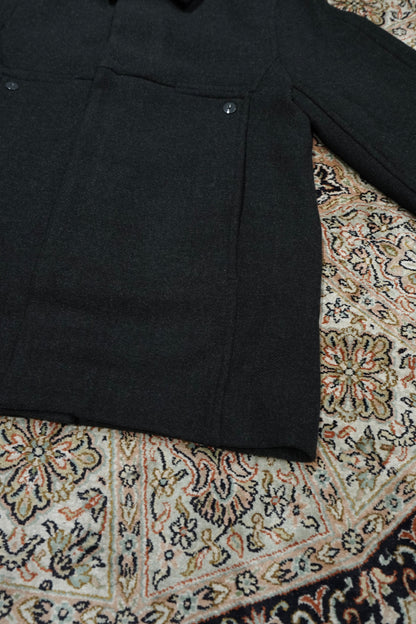 Omar Afridi NOVA OVERCOAT (CHARCOAL GREY)