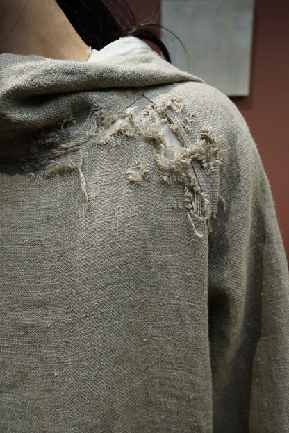 Fujimoto Faded Anorak Coat (Natural)