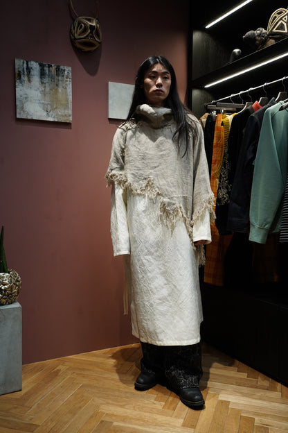 Fujimoto Faded Anorak Coat (Natural)