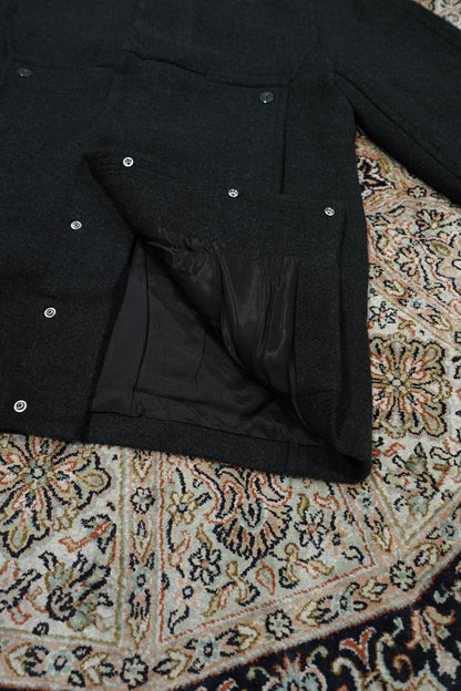 Omar Afridi NOVA OVERCOAT (CHARCOAL GREY)