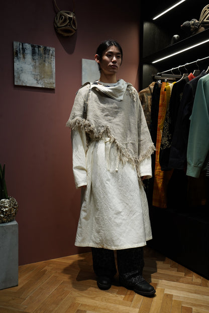 Fujimoto Faded Anorak Coat (Natural)