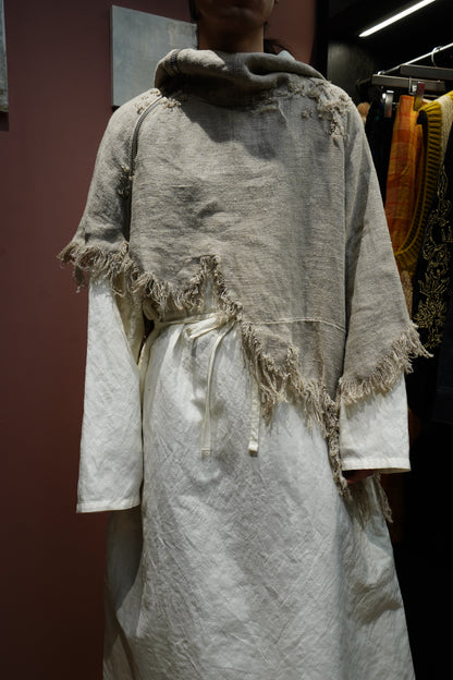 Fujimoto Faded Anorak Coat (Natural)