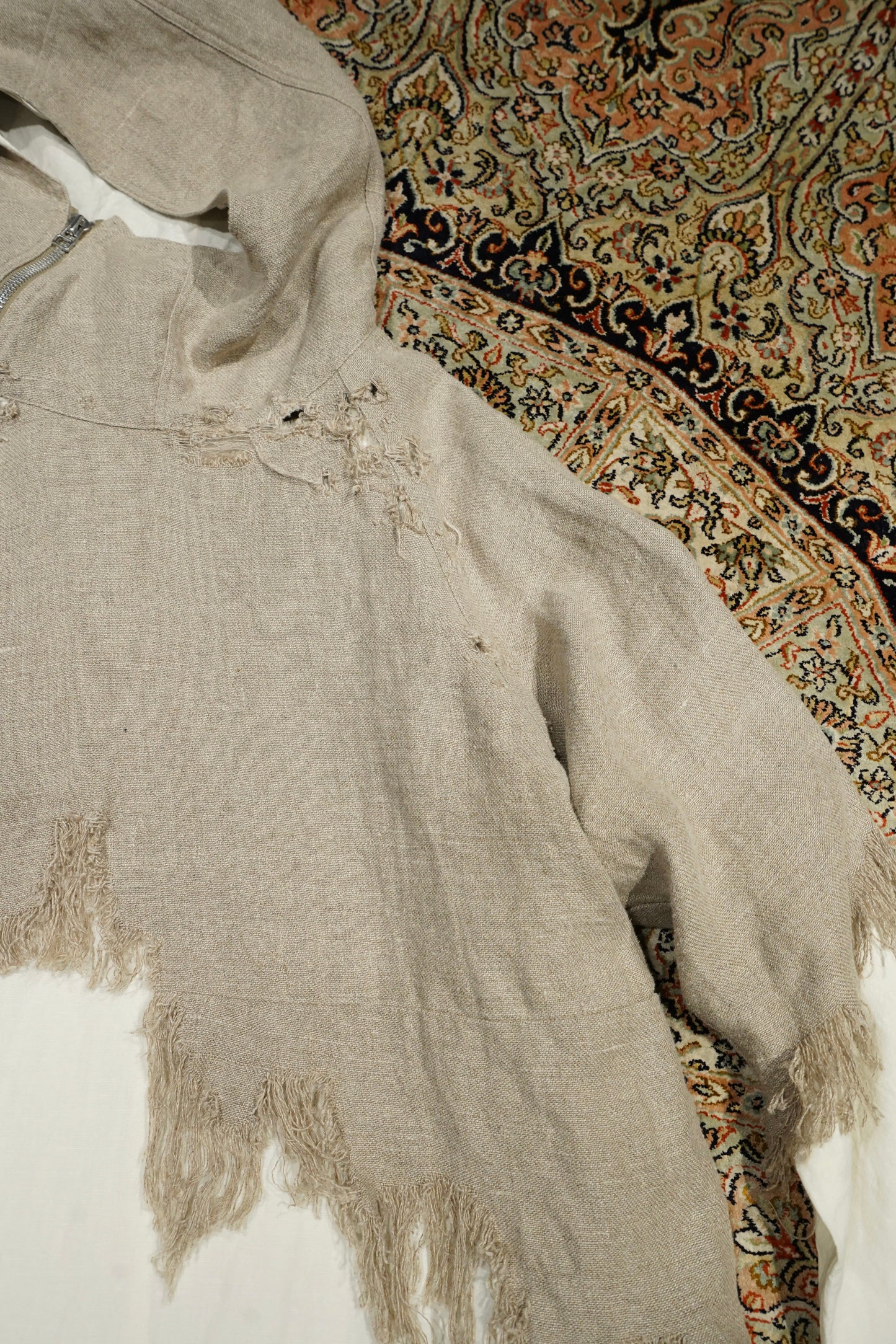 Fujimoto Faded Anorak Coat (Natural)