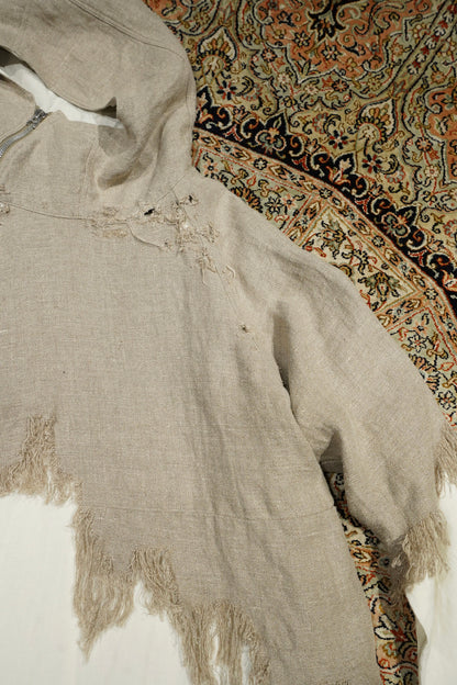 Fujimoto Faded Anorak Coat (Natural)