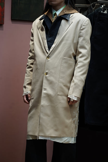 Glass Cypress Khaki Coat with Extended Lining (Khaki)