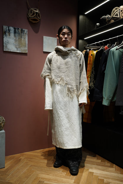 Fujimoto Faded Anorak Coat (Natural)