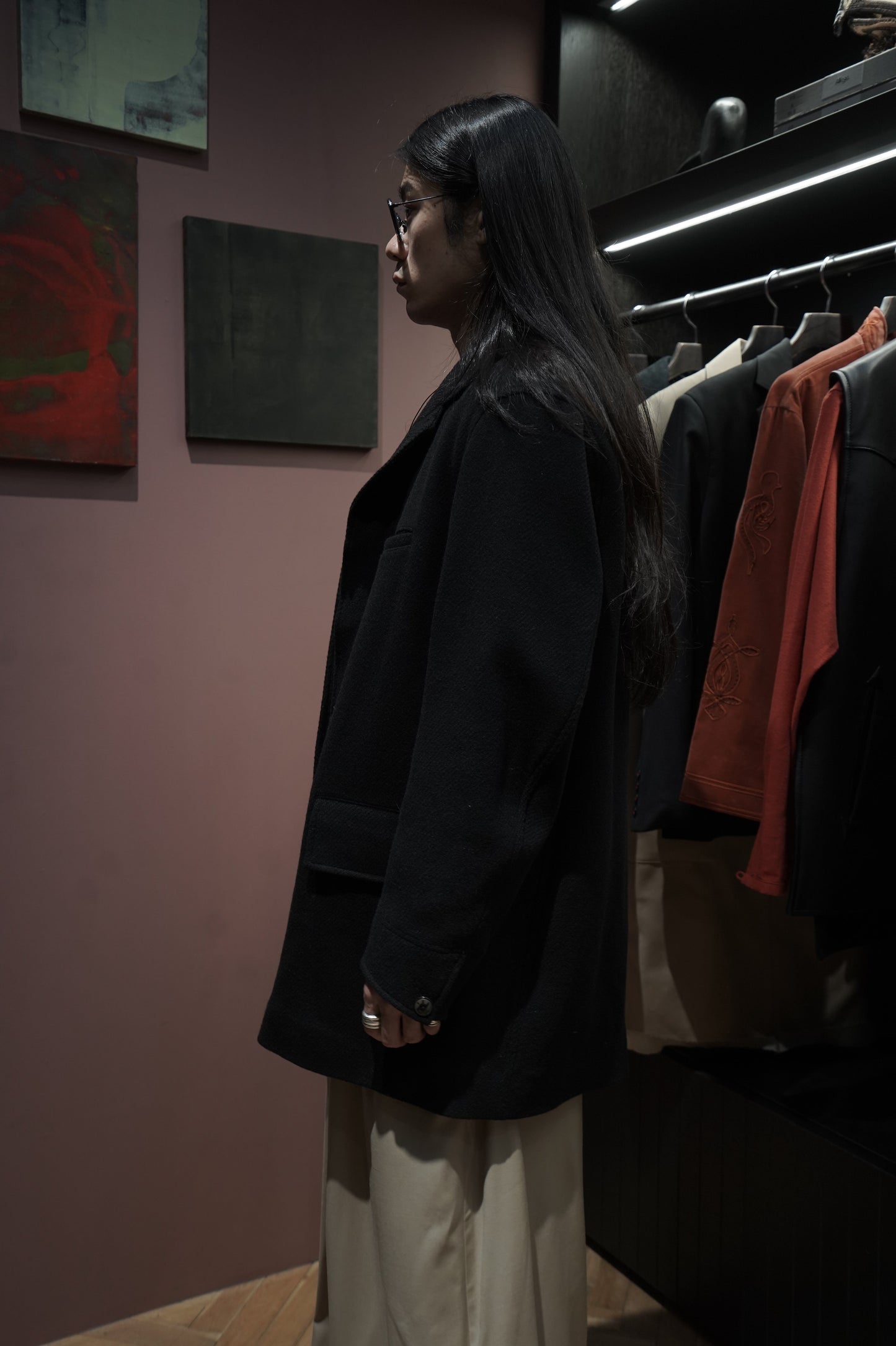 Taiga Takahashi  ATELIER COAT (BLACK)