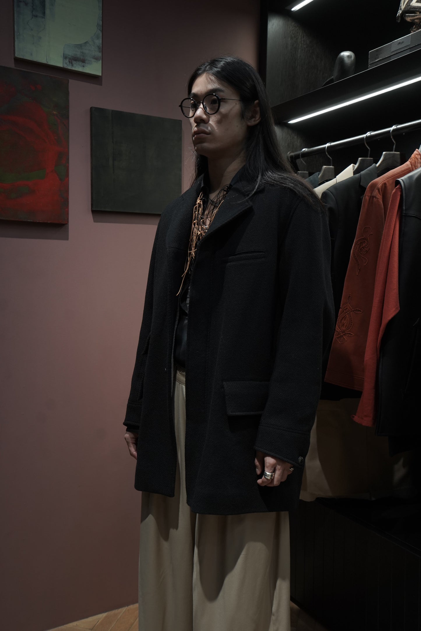 Taiga Takahashi  ATELIER COAT (BLACK)