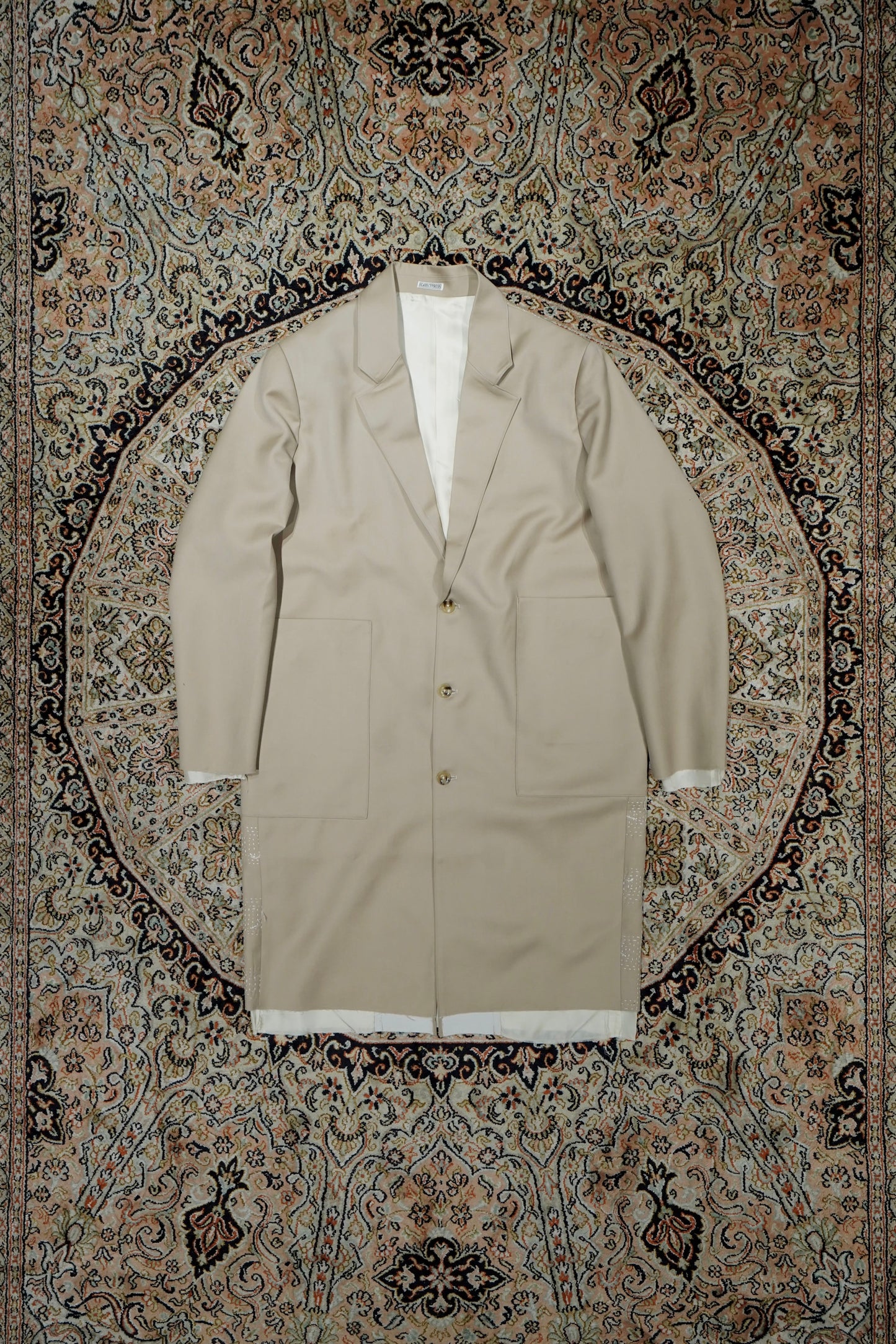 Glass Cypress Khaki Coat with Extended Lining (Khaki)