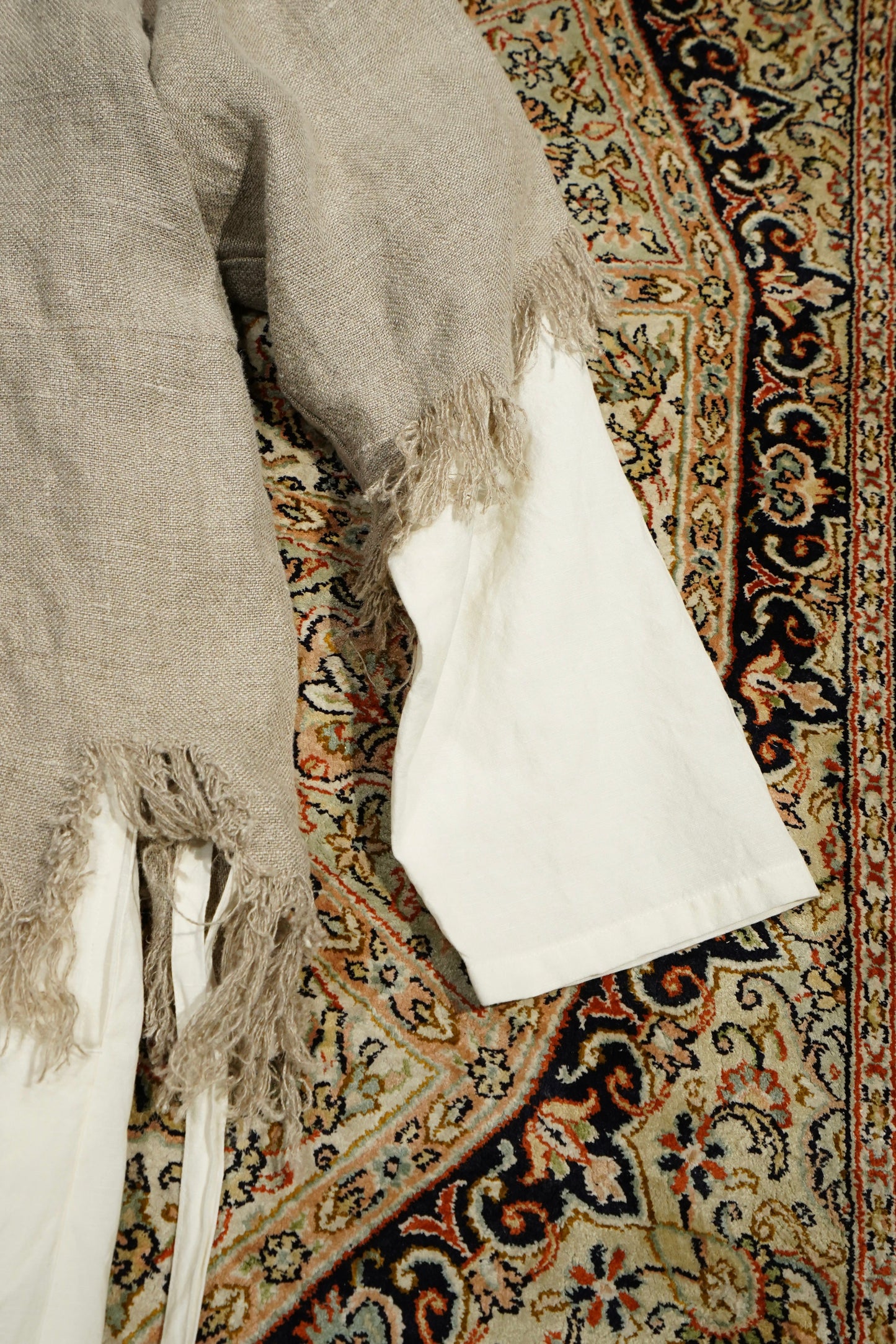 Fujimoto Faded Anorak Coat (Natural)