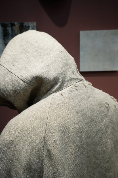 Fujimoto Faded Anorak Coat (Natural)