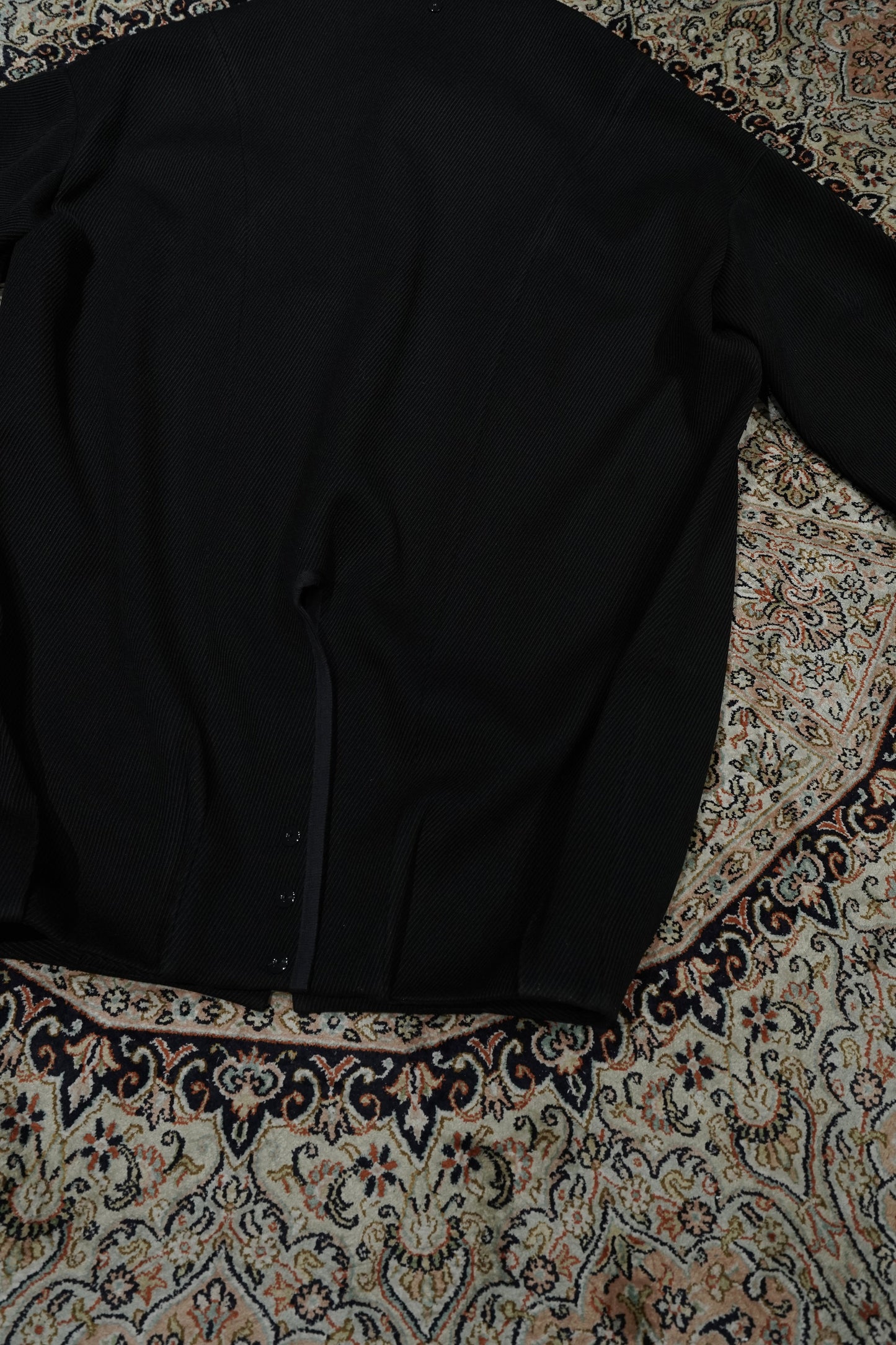 Omar Afridi BALOONED COCOON COAT (BLACK)