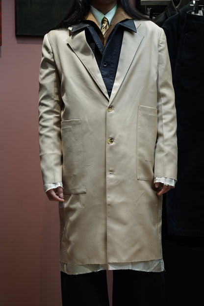 Glass Cypress Khaki Coat with Extended Lining (Khaki)