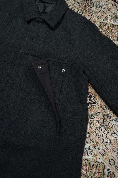 Omar Afridi NOVA OVERCOAT (CHARCOAL GREY)