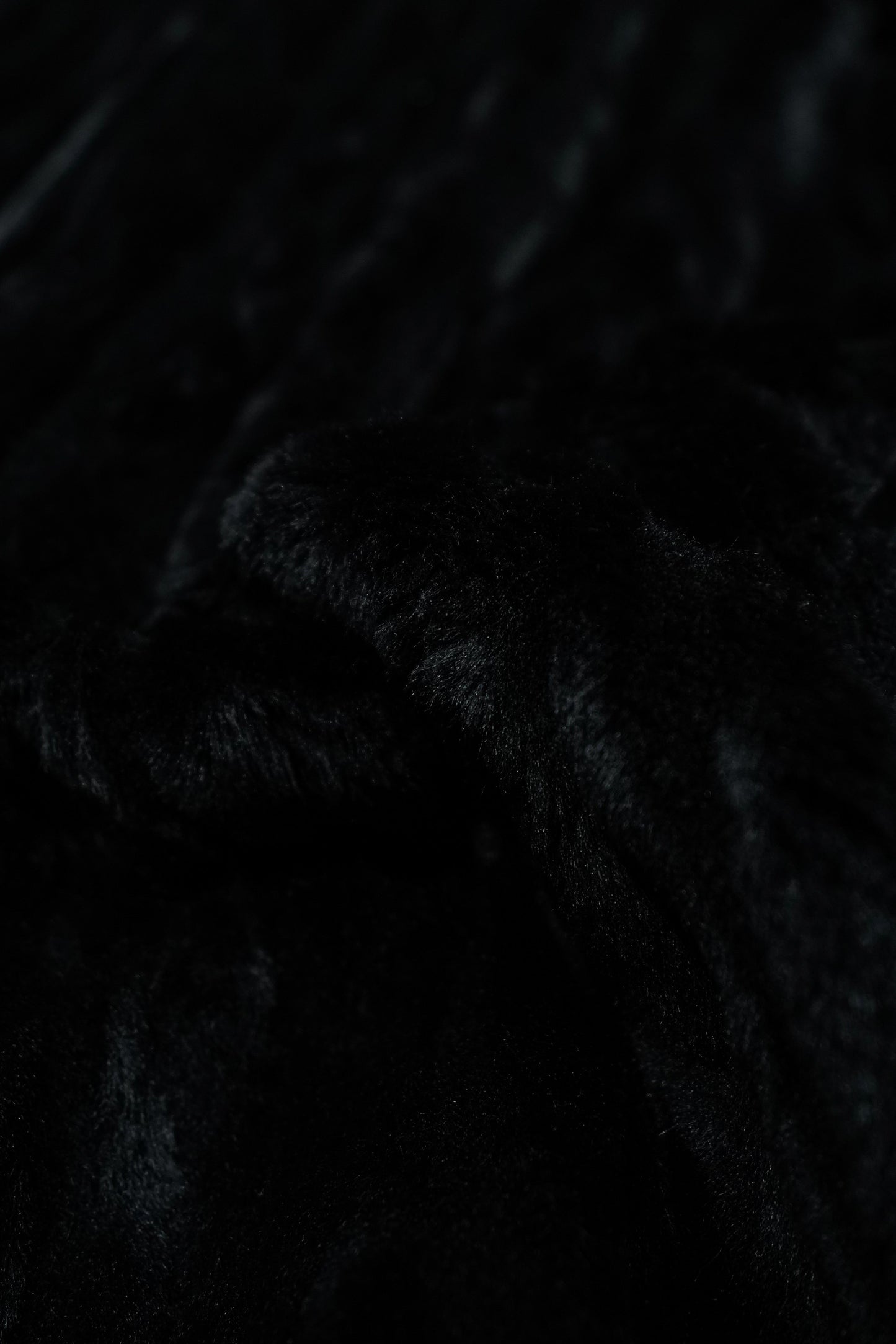 SUGARHILL FUR COAT (BLACK)